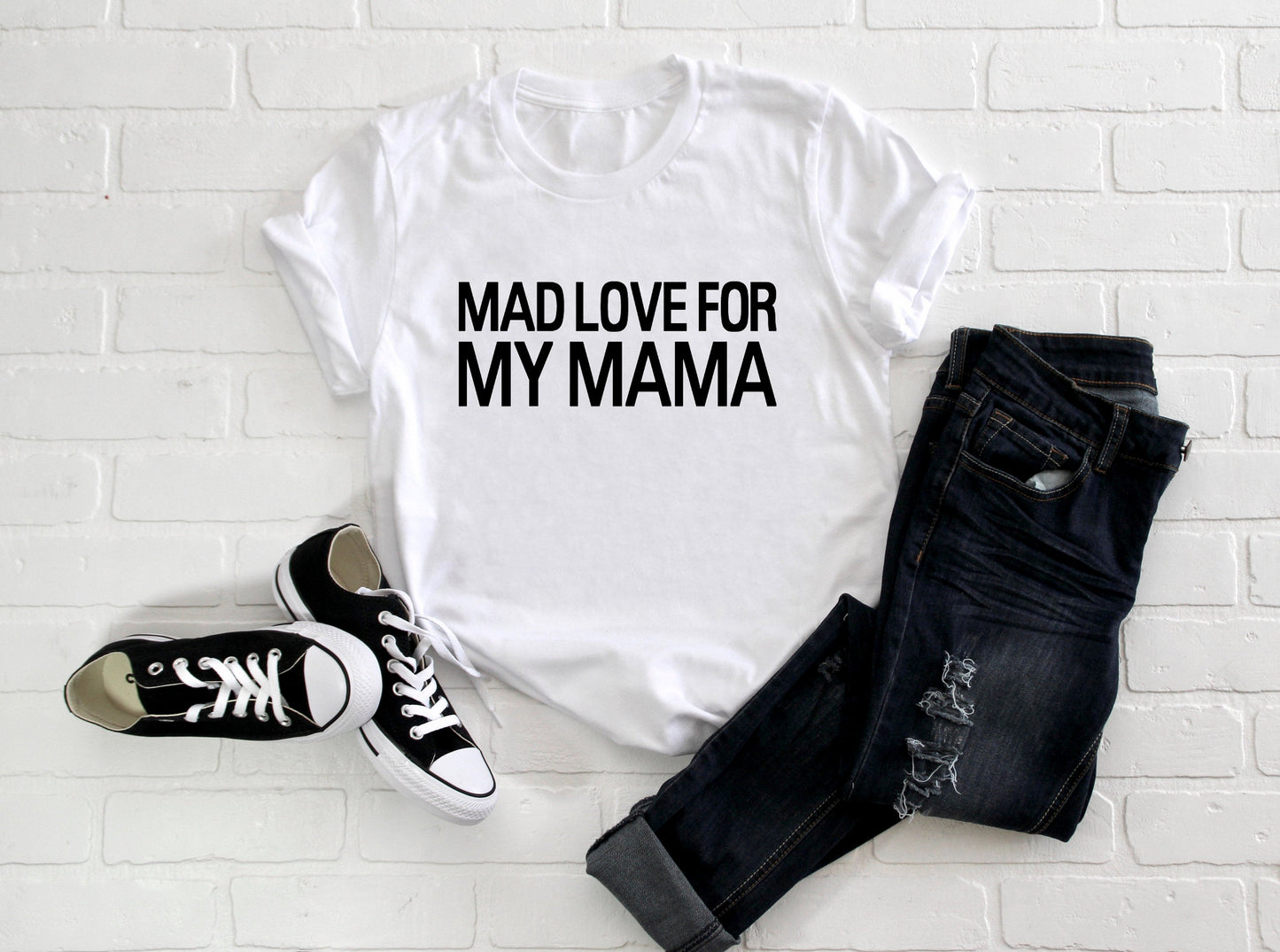 Kid's "Mad Love For My Mama" T-Shirt/ Romper
