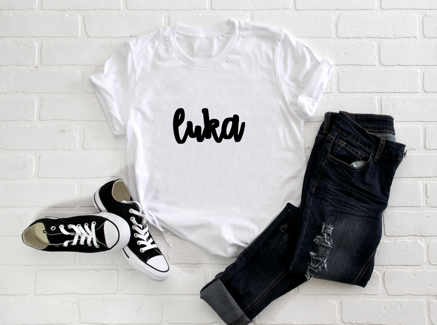 Kid's/ Baby Personalised Name T-Shirt/ Romper