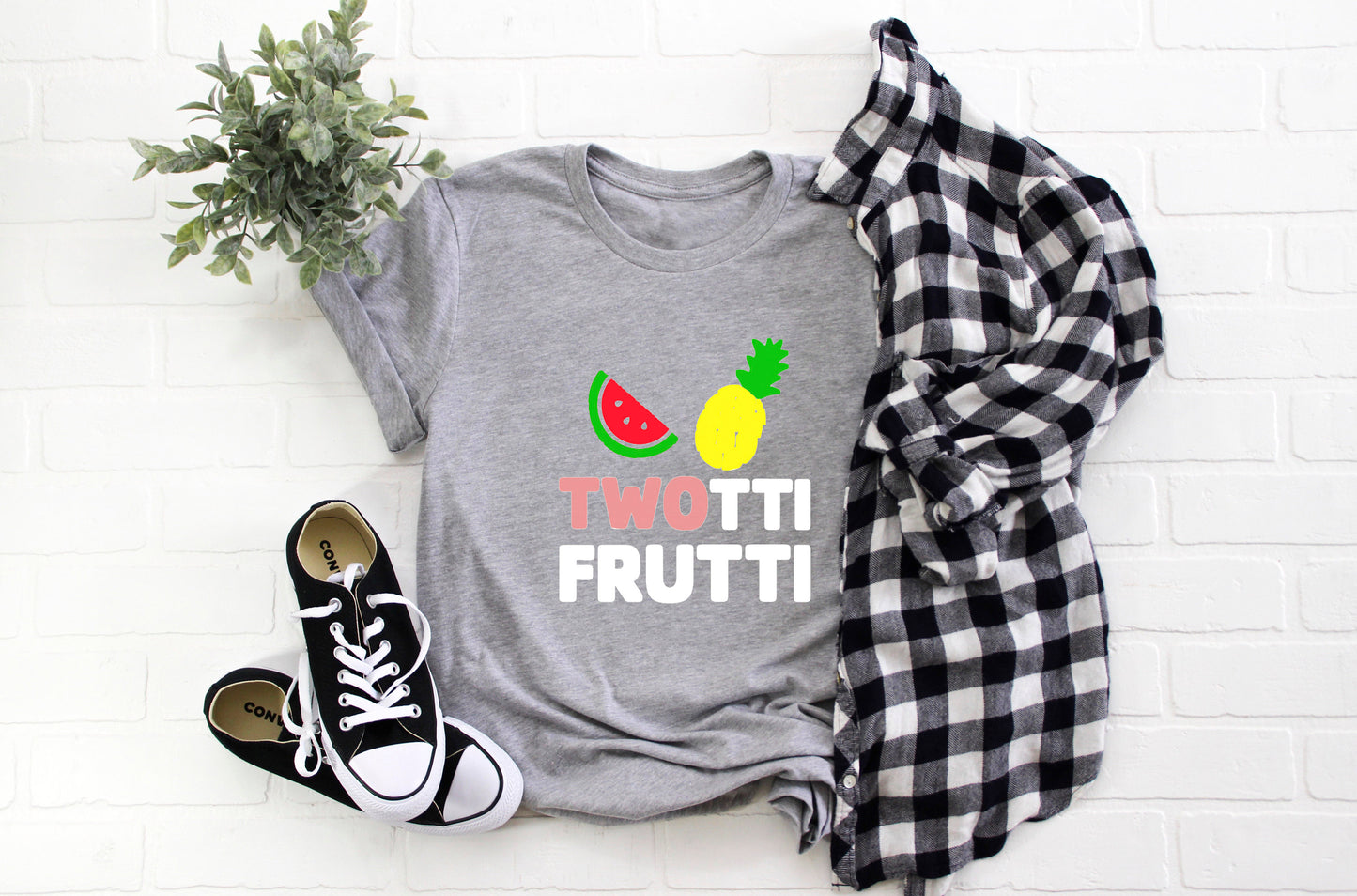 Kid's "Twotti Frutti" 2nd Birthday T-Shirt