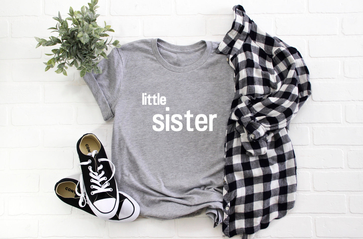 Kid's "Big Brother/ Little Brother/ Big Sister/ Little Sister" T-Shirt/ Romper