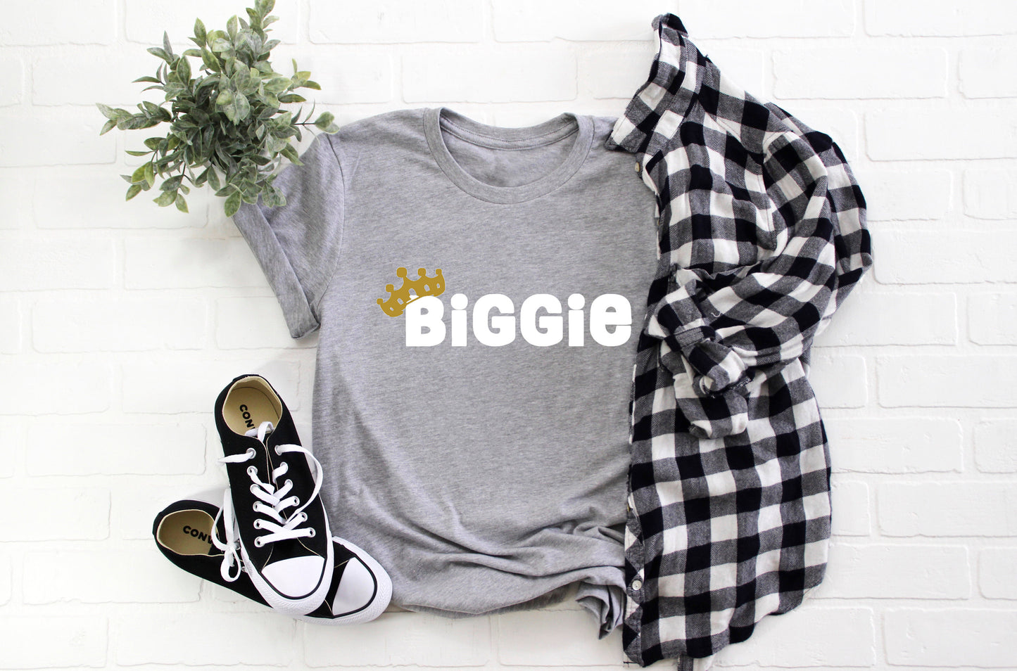 Family "Biggie/ Smalls" T-Shirt/ Romper