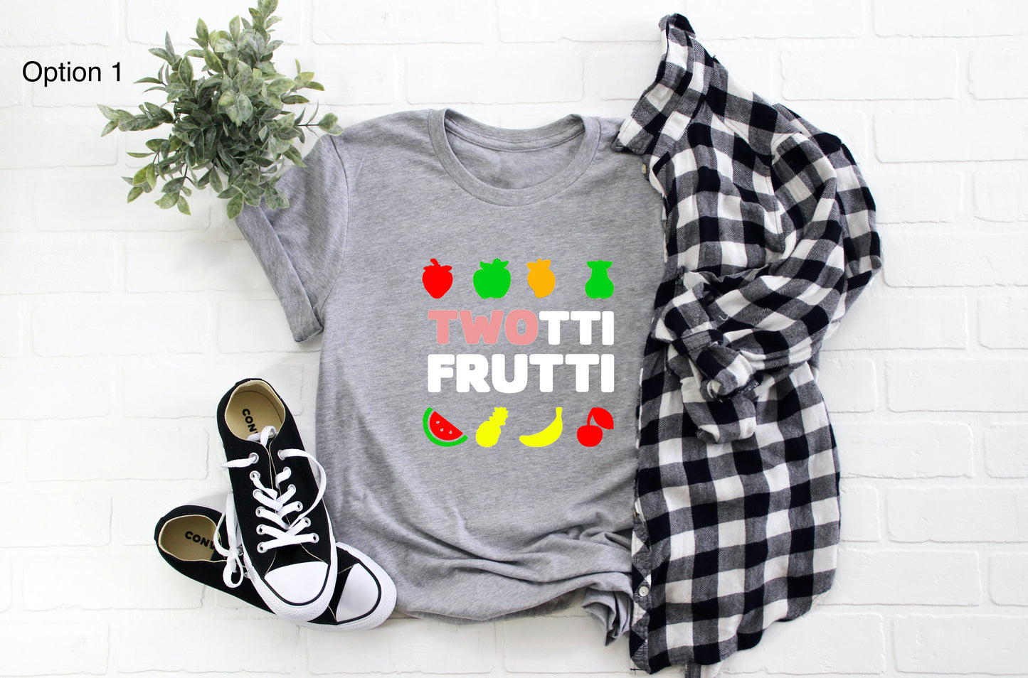 Kid's "Twotti Frutti" 2nd Birthday T-Shirt