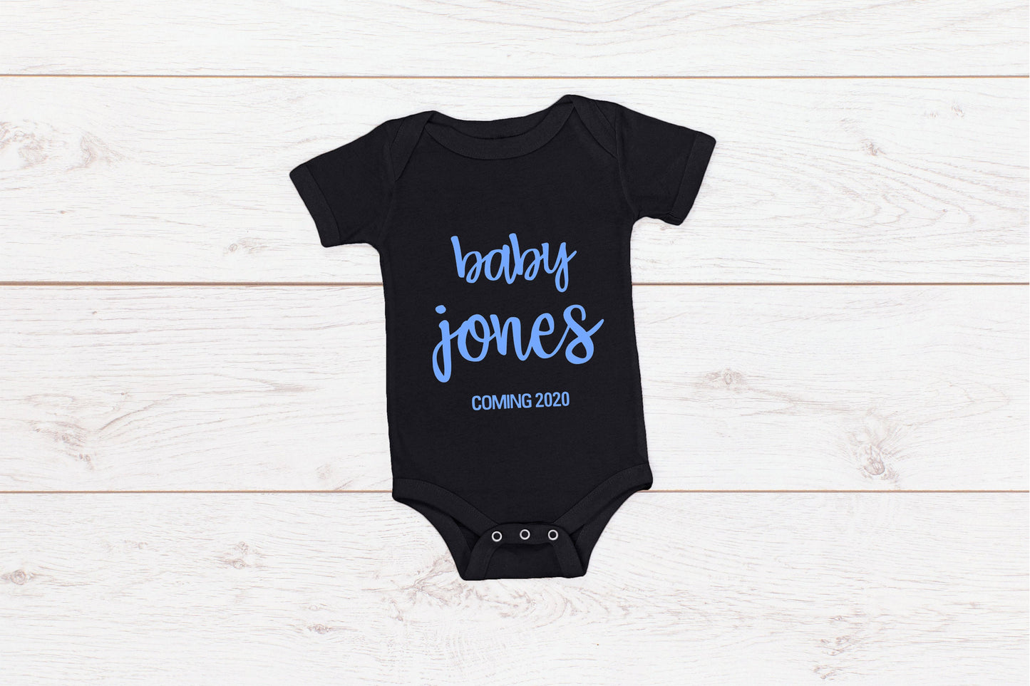 Baby Announcement "Baby (Insert Name) EST. (Insert Year)/ Coming (Insert Year)"