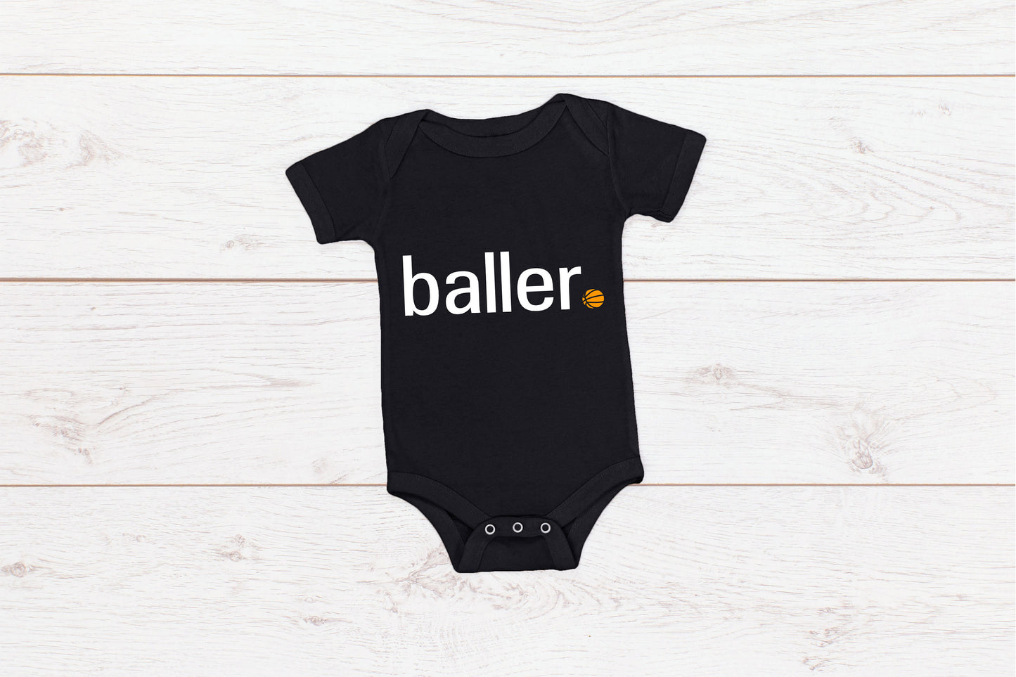 Kid's/ Baby "Baller" T Shirt/ Romper