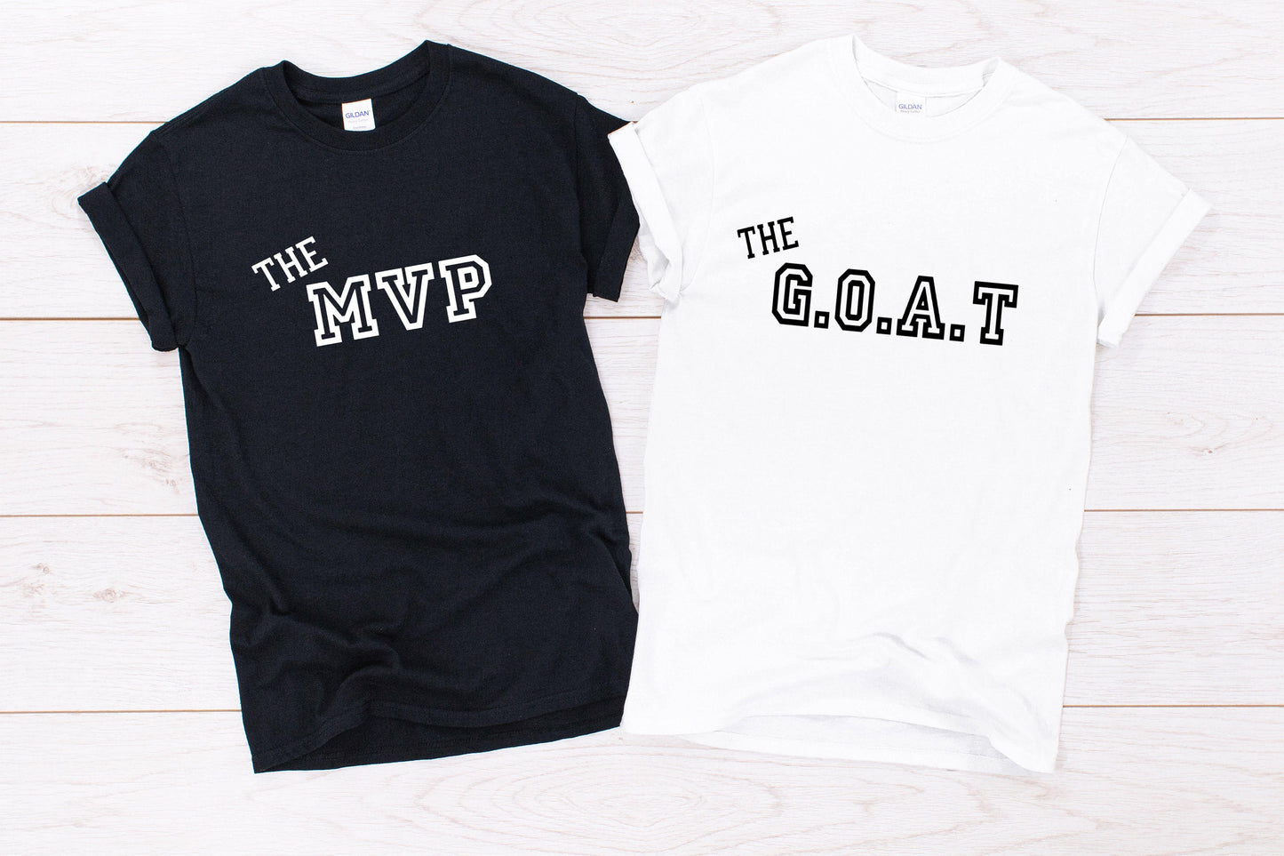 Adult/ Toddler/ Baby T-Shirt/ Romper "The MVP/ The Rookie/ The GOAT/ The Hall of Famer/ The Future First Round Pick"