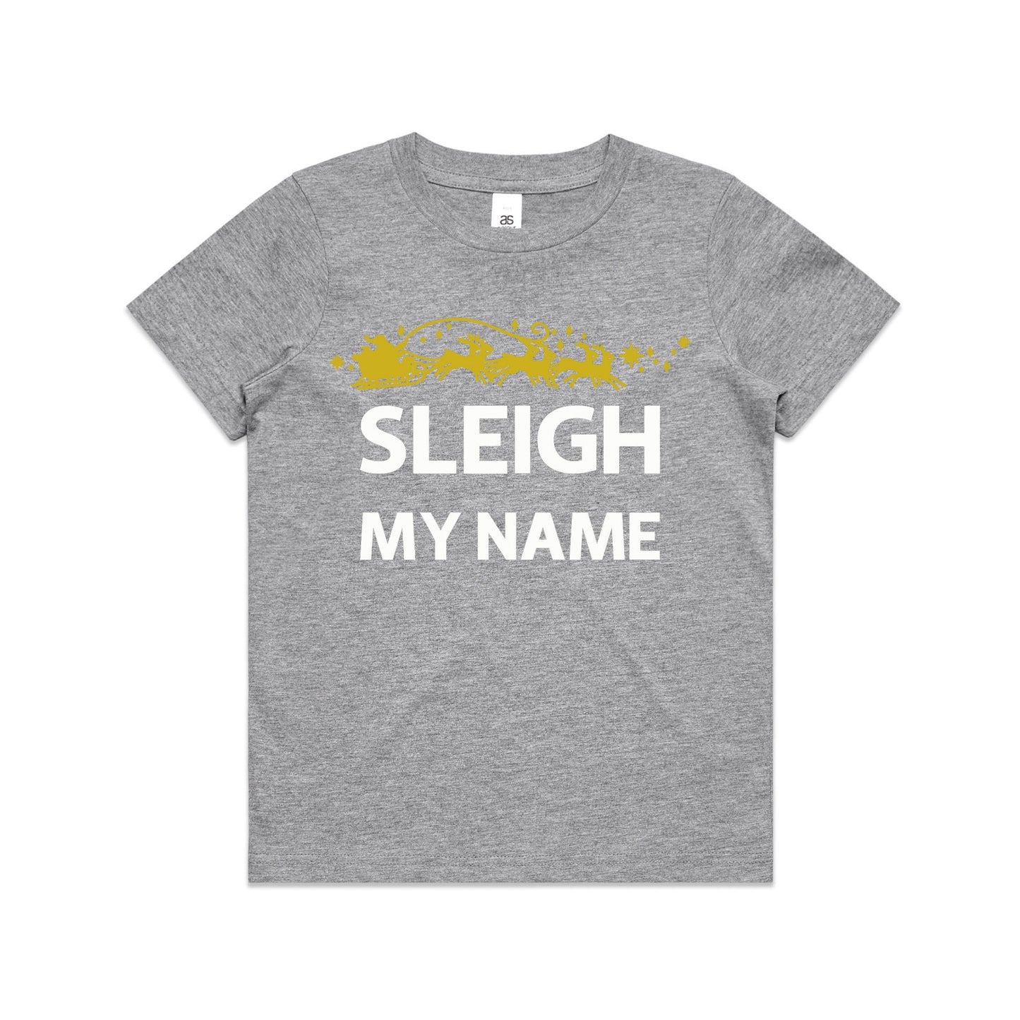 Sleigh My Name Christmas T-shirt Baby/ Kids/ Adults Romper/ T-shirt
