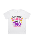 Have Your Cake & Eat It Two Birthday Shirt | 2nd Birthday Outfit Girl | Second Birthday Tee | Pink Birthday Party Shirt