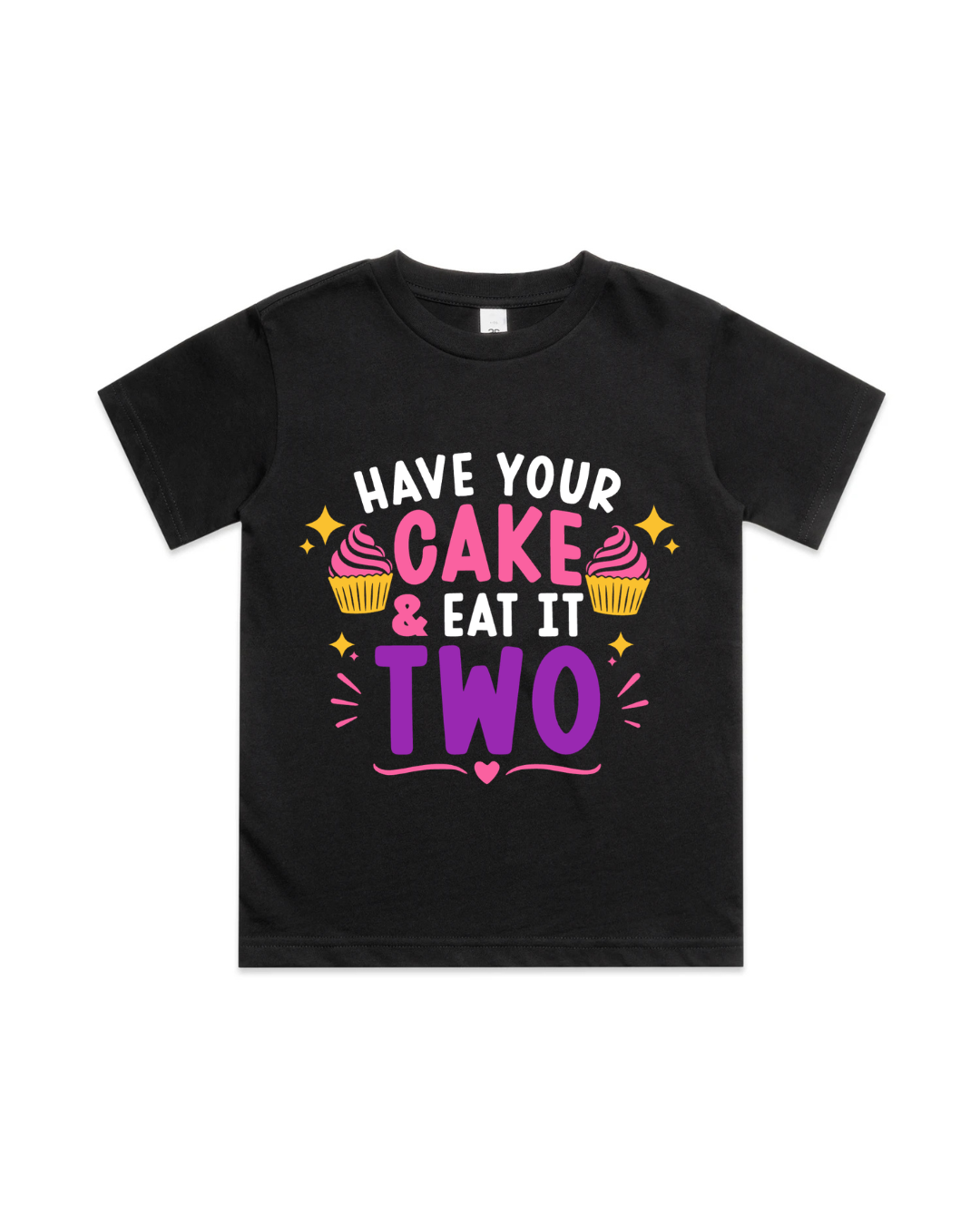 Have Your Cake & Eat It Two Birthday Shirt | 2nd Birthday Outfit Girl | Second Birthday Tee | Pink Birthday Party Shirt