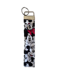 Handmade Key Fob Wristlet | Mickey & Minnie