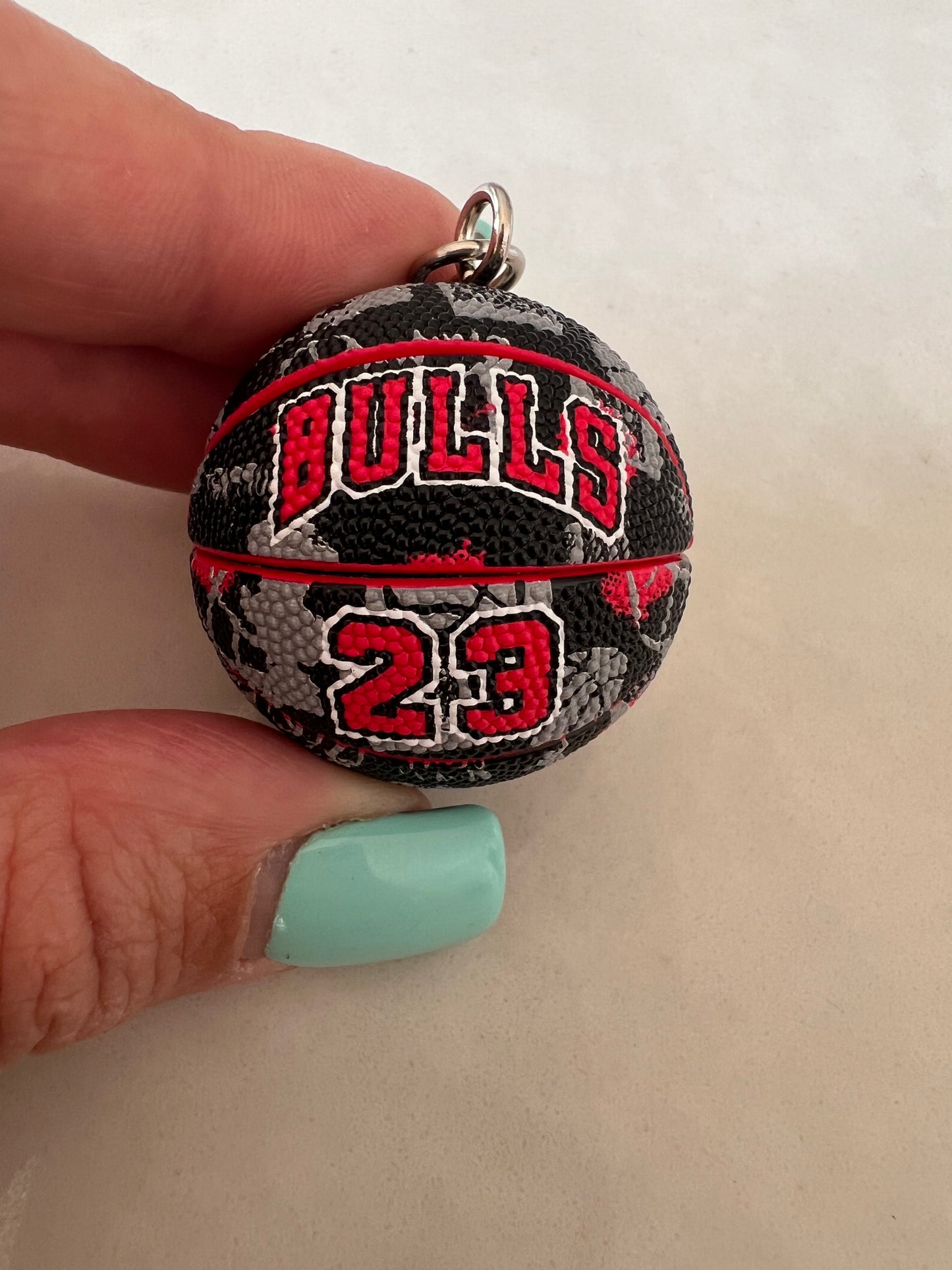 3D Basketball NBA Keychain | Keyring