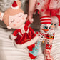 Santa and Snowman Socks