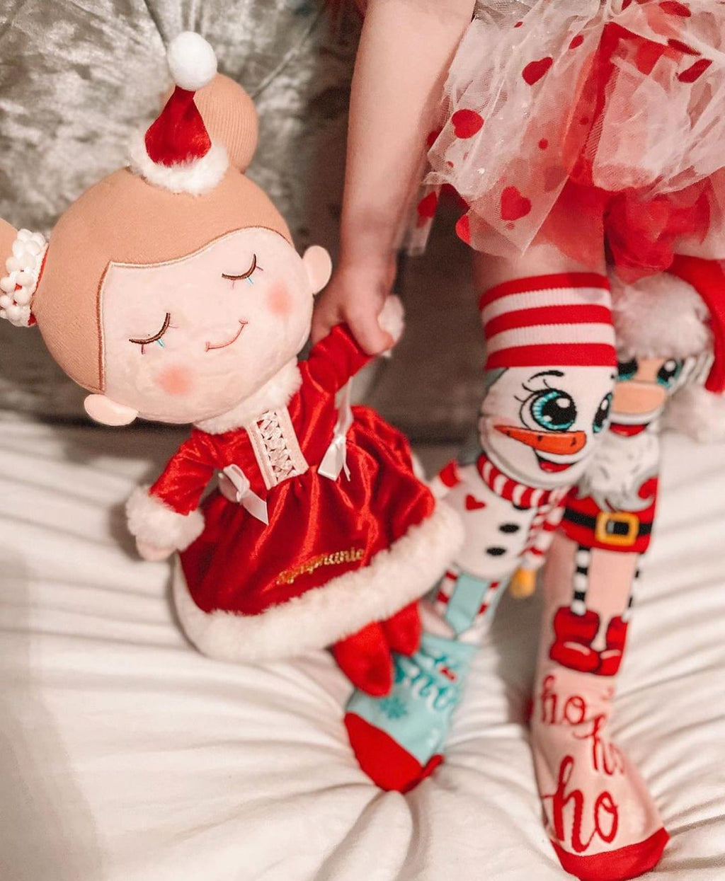 Santa and Snowman Socks | MADMIA