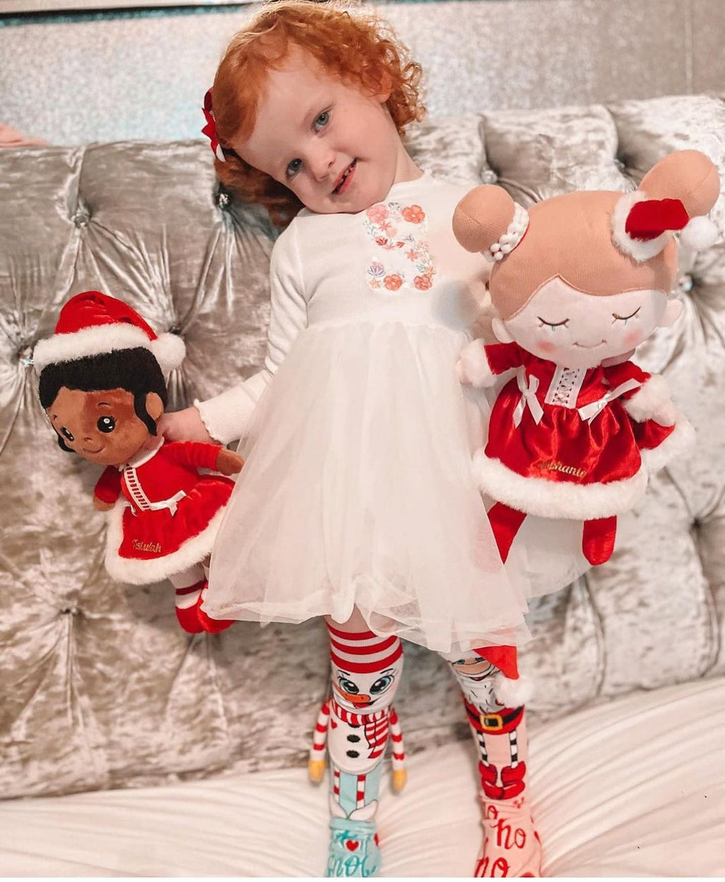 Santa and Snowman Socks | MADMIA