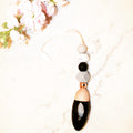 Marble Silicone Bead Glass Bullet Shape Car Diffuser