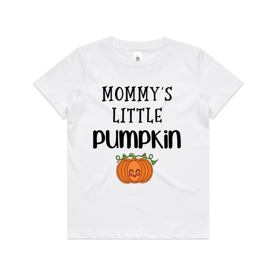 Mummy's/ Mommy's Little Pumpkin Halloween Adult/ Toddler/ Baby T-Shirt/ Romper