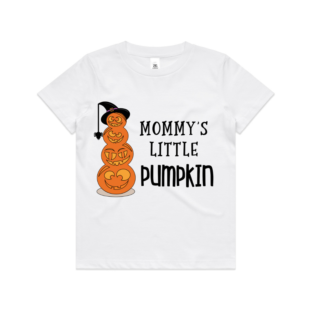 Mummy's/ Mommy's Little Pumpkin Halloween Adult/ Toddler/ Baby T-Shirt/ Romper