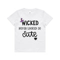 Wicked Never Looked So Cute Halloween Adult/ Toddler/ Baby T-Shirt/ Romper