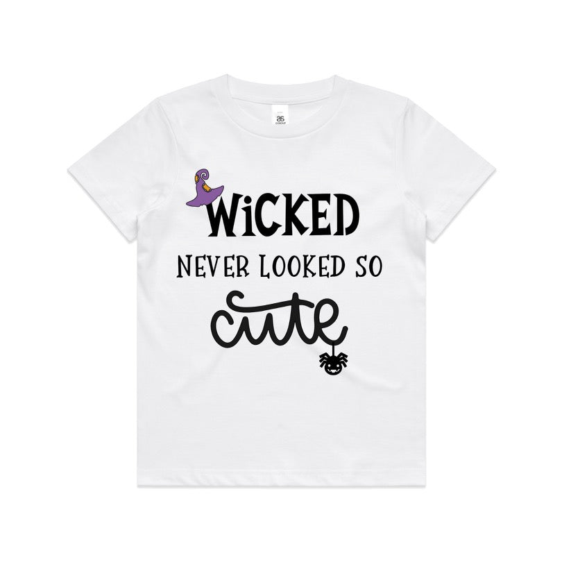 Wicked Never Looked So Cute Halloween Adult/ Toddler/ Baby T-Shirt/ Romper