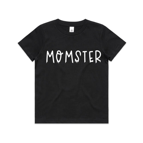 Adult/ Toddler/ Baby T-Shirt/ Romper Halloween "Mumster/ Momster"