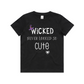 Wicked Never Looked So Cute Halloween Adult/ Toddler/ Baby T-Shirt/ Romper