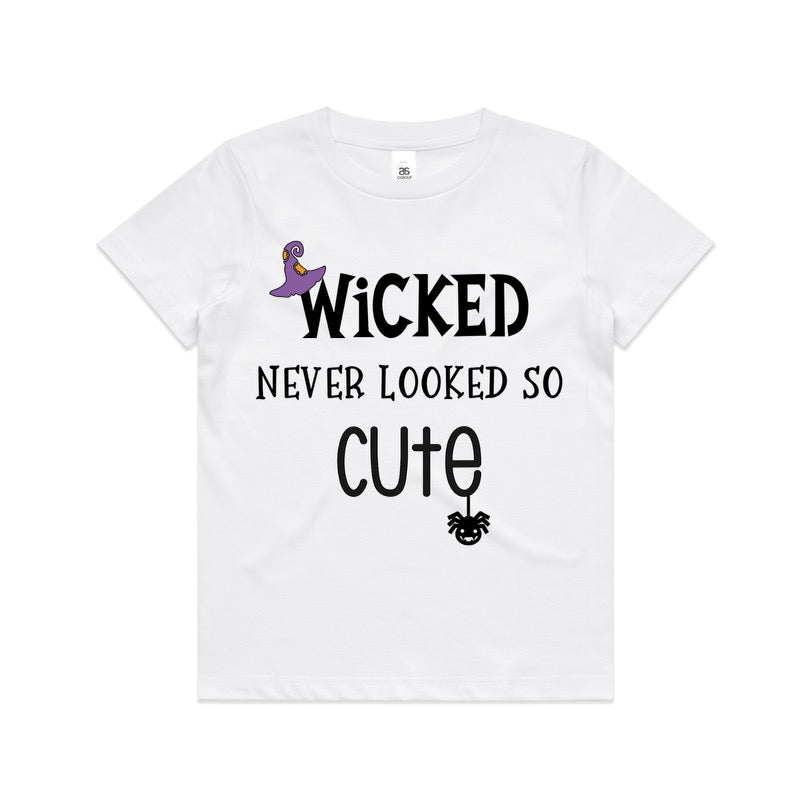Wicked Never Looked So Cute Halloween Adult/ Toddler/ Baby T-Shirt/ Romper