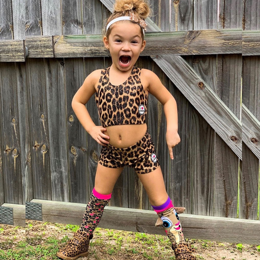 Cheeky Cheetah Socks