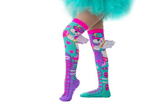 Skatercorn with Wings Socks