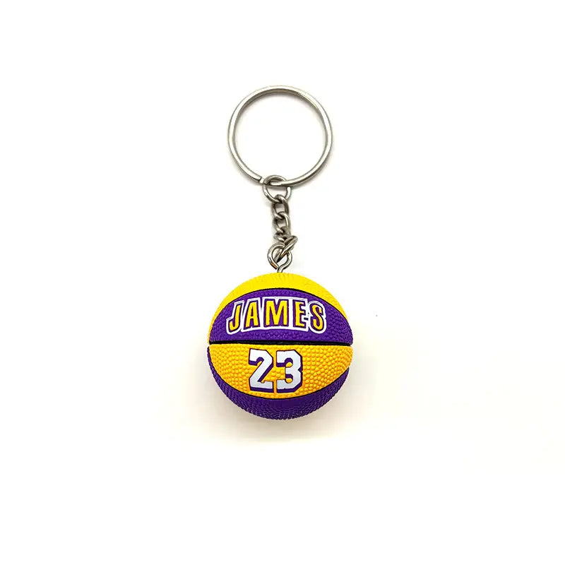 3D Basketball NBA Keychain | Keyring