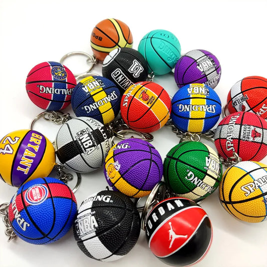 3D Basketball NBA Keychain | Keyring