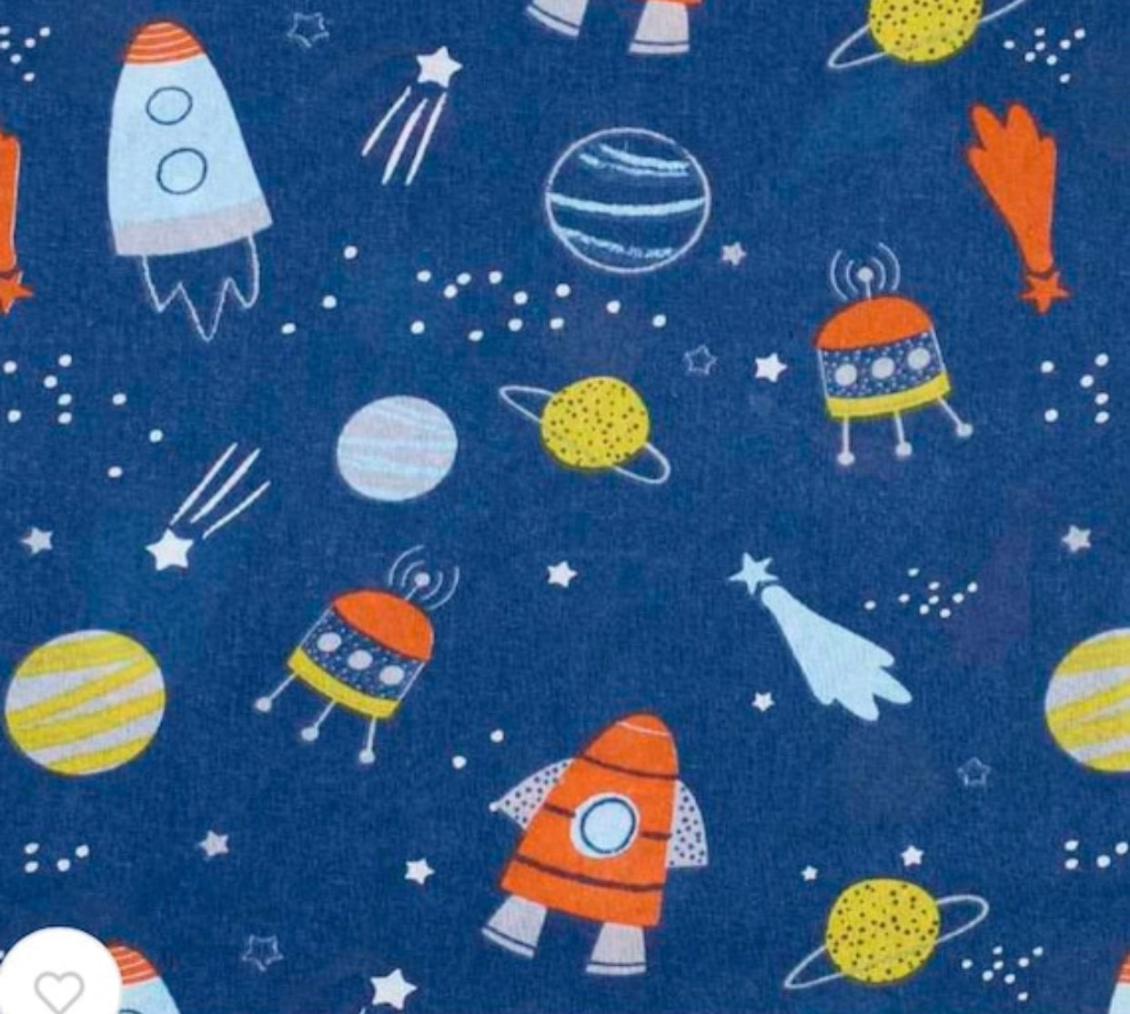 Space Rockets Handmade Fabric Face Mask 100% Cotton Reusable with Filter Pocket For Adults & Children