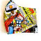 Marvel Comic Book Handmade Fabric Face Mask 100% Cotton Reusable with Filter Pocket For Adults & Children