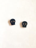 Skull Acrylic Stud Earrings
