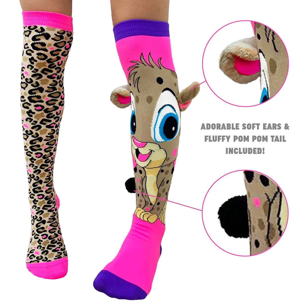 Cheeky Cheetah Socks | MADMIA
