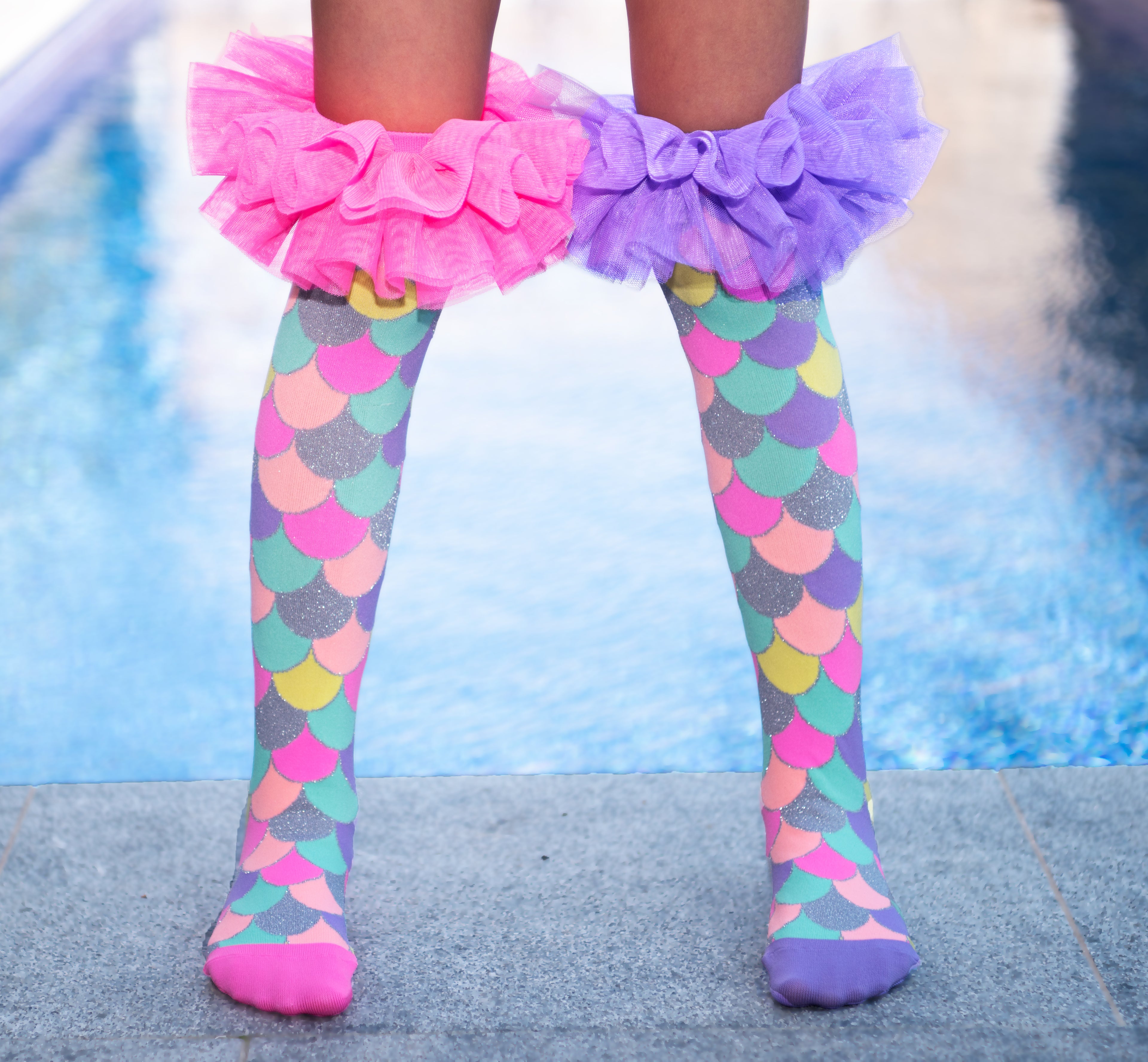 Mermaid Frills Socks | MADMIA