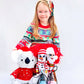 Santa and Snowman Socks