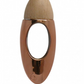 Peaches and Cream Silicone Bead Glass Bullet Shape Car Diffuser