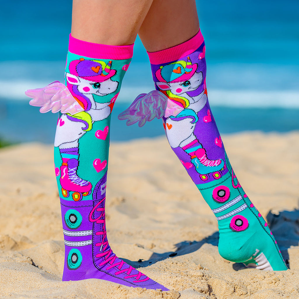 Skatercorn with Wings Socks | MADMIA