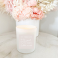 Hand poured 100% Natural Soy Christmas Teacher Candle | It Takes a Big Heart to Shape Little Minds | Medium Candle