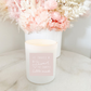 Hand poured 100% Natural Soy Christmas Teacher Candle | It Takes a Big Heart to Shape Little Minds | Medium Candle