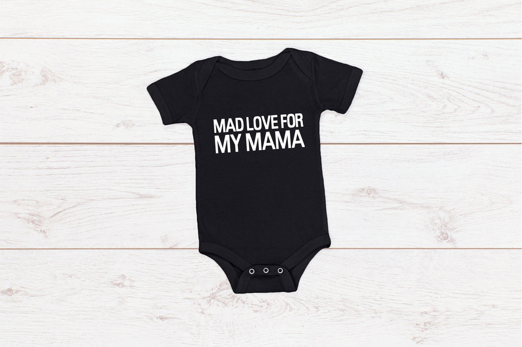 Kid's "Mad Love For My Mama" T-Shirt/ Romper