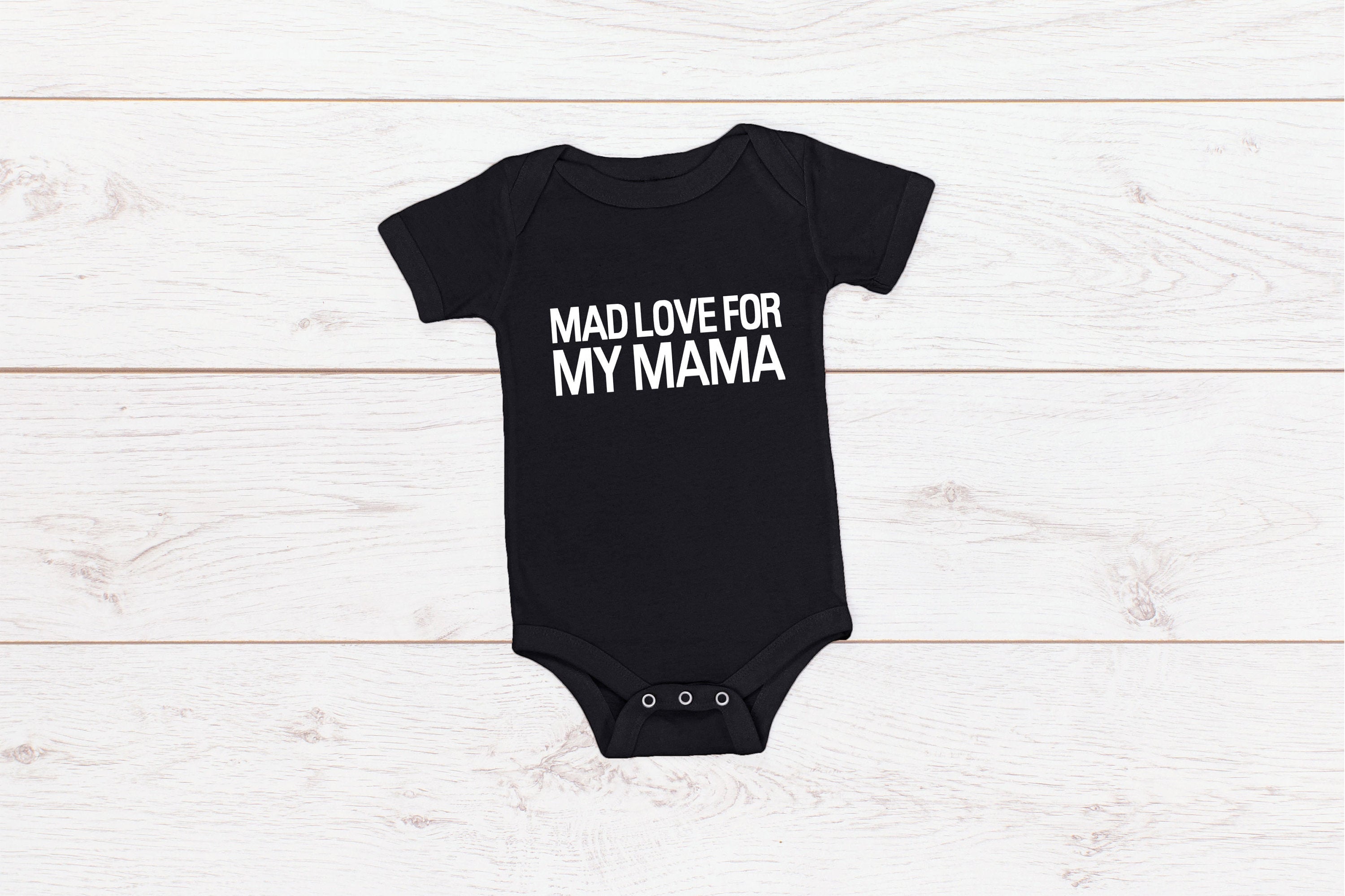 Kid's "Mad Love For My Mama" T-Shirt/ Romper