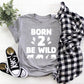 Kid's "Born 2 Be Wild" 2nd Birthday T-Shirt