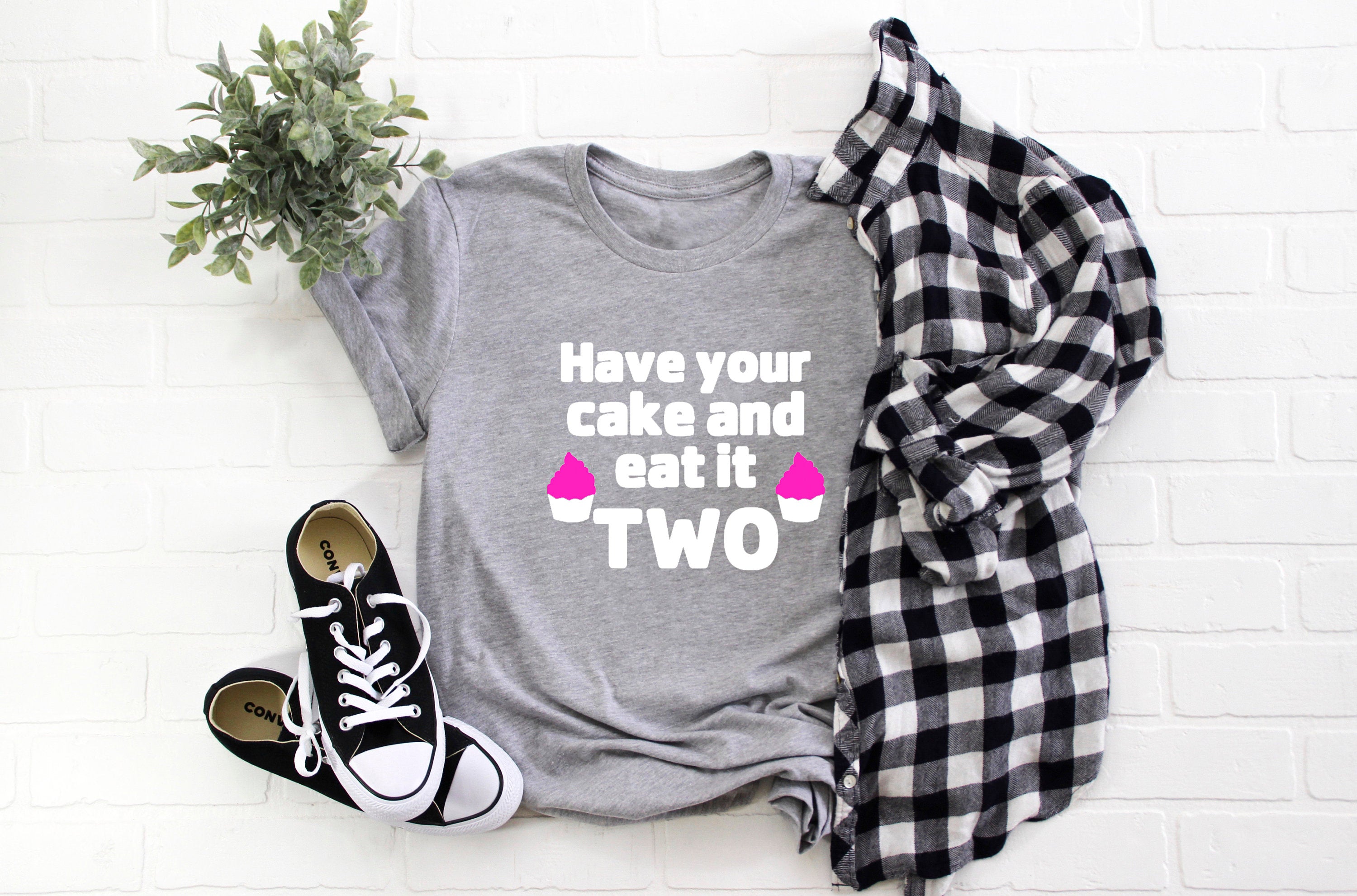 Kid's "Have Your Cake and Eat It Two" 2nd Birthday T-Shirt