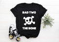 Kid's "Bad Two The Bone" 2nd Birthday T-Shirt