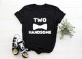 Kid's  "Two Handsome" 2nd Birthday T-Shirt