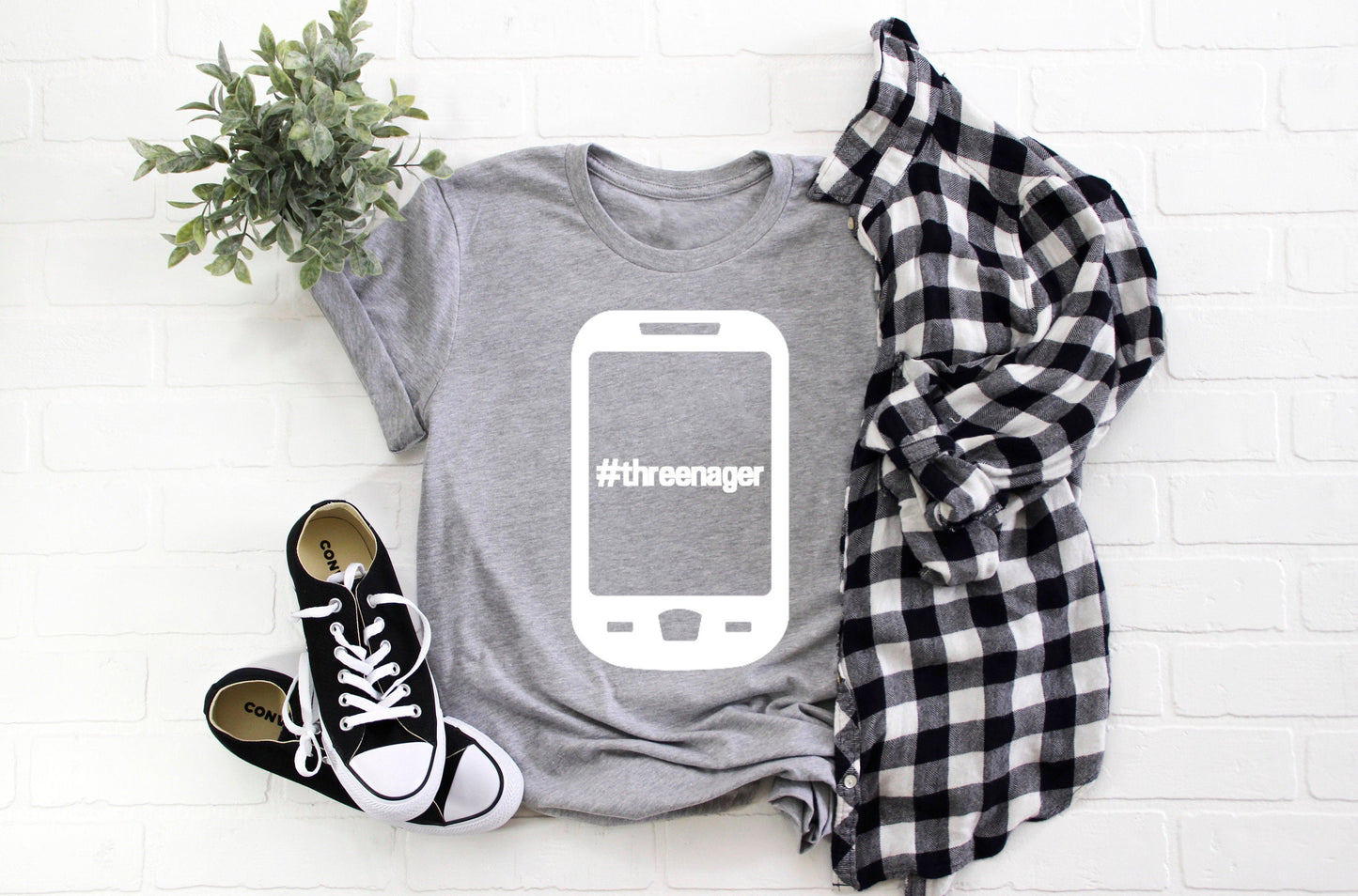 Kid's "#Threenager" T-Shirt