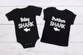 Family "Daddy Shark/ Mummy Shark/ Sister Shark/ Brother Shark/ Baby Shark" T-Shirt/ Romper