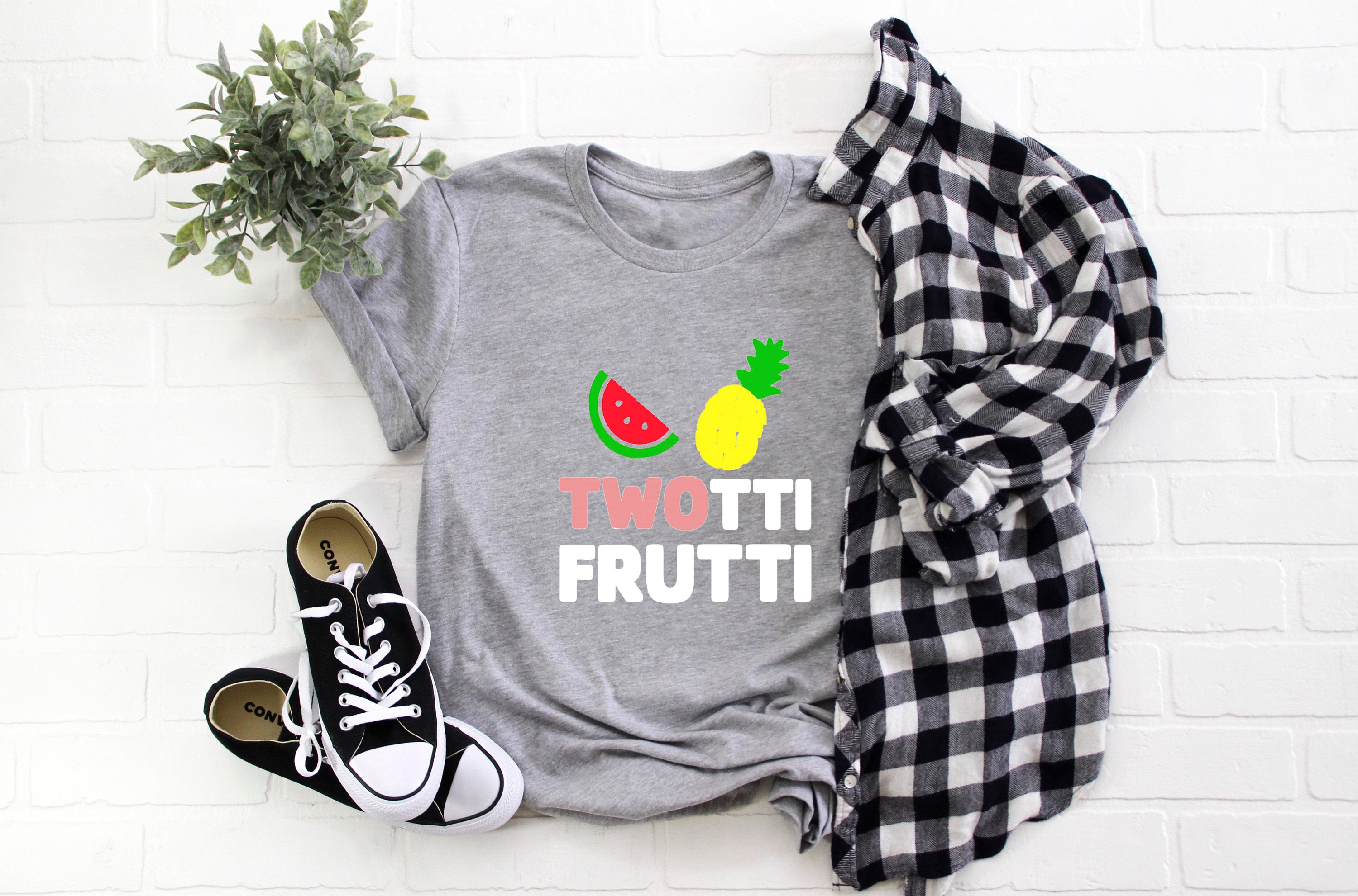 Kid's "Twotti Frutti" 2nd Birthday T-Shirt