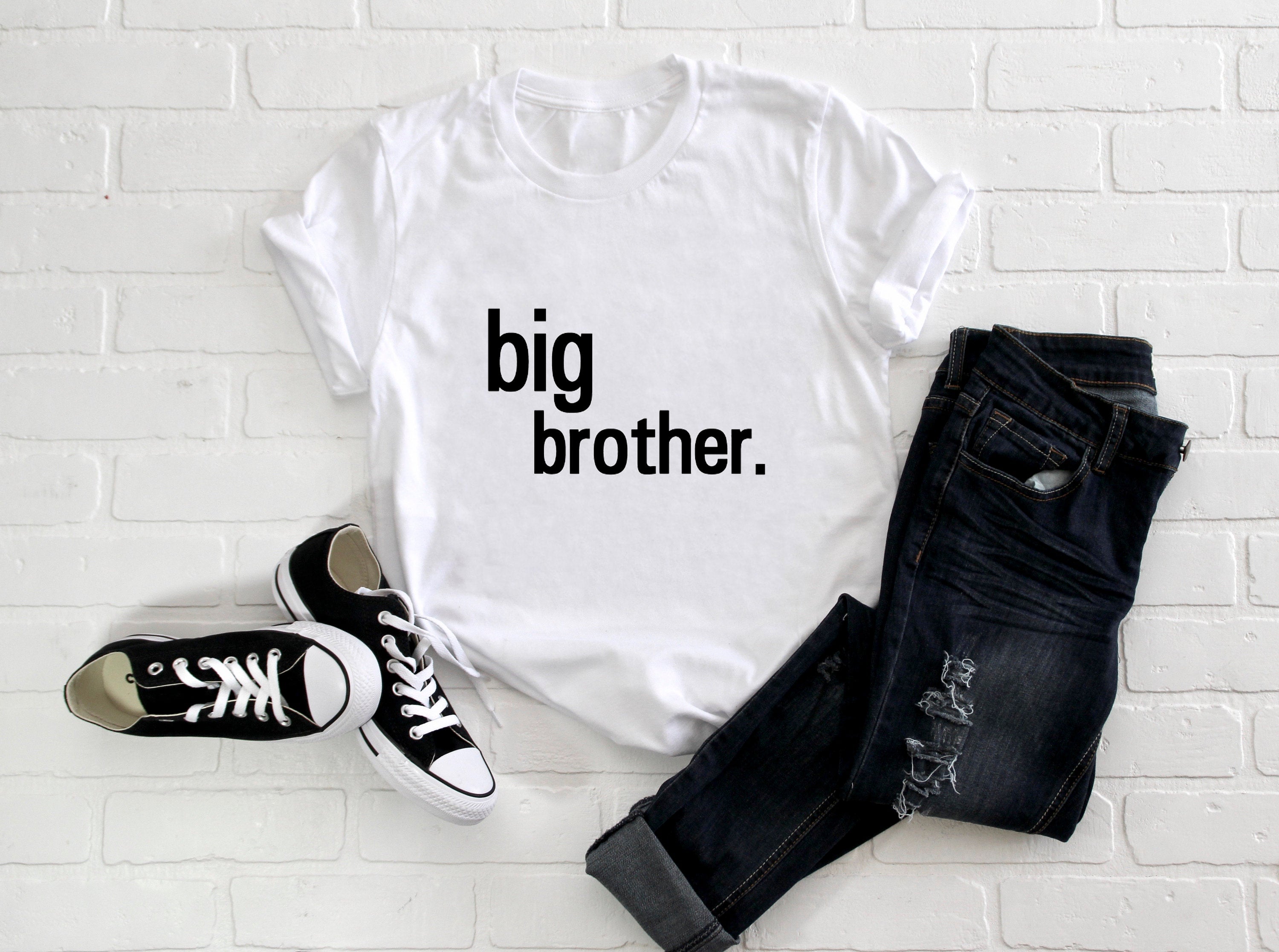 Kid's "Big Brother/ Little Brother/ Big Sister/ Little Sister" T-Shirt/ Romper