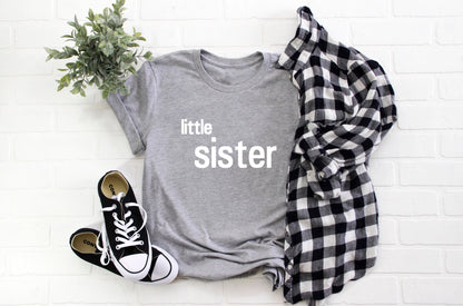 Kid's "Big Brother/ Little Brother/ Big Sister/ Little Sister" T-Shirt/ Romper